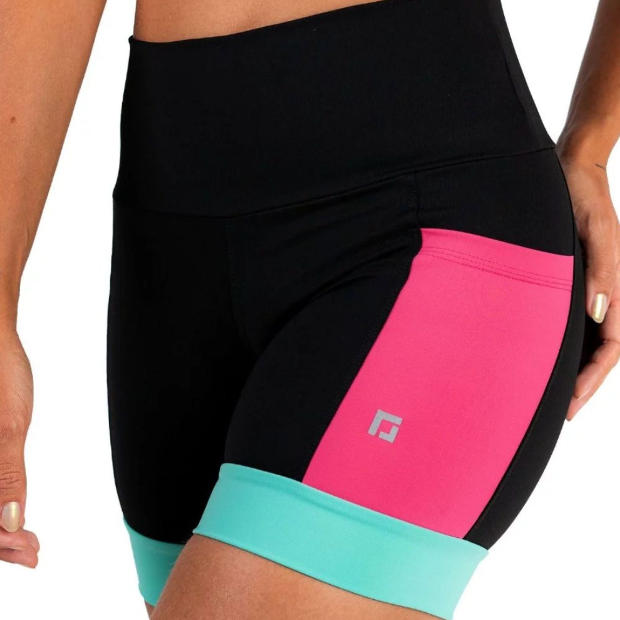 Short Poliamida de Corrida Feminino – Compressão com Bolsos e Zero Transparência - Stride Up