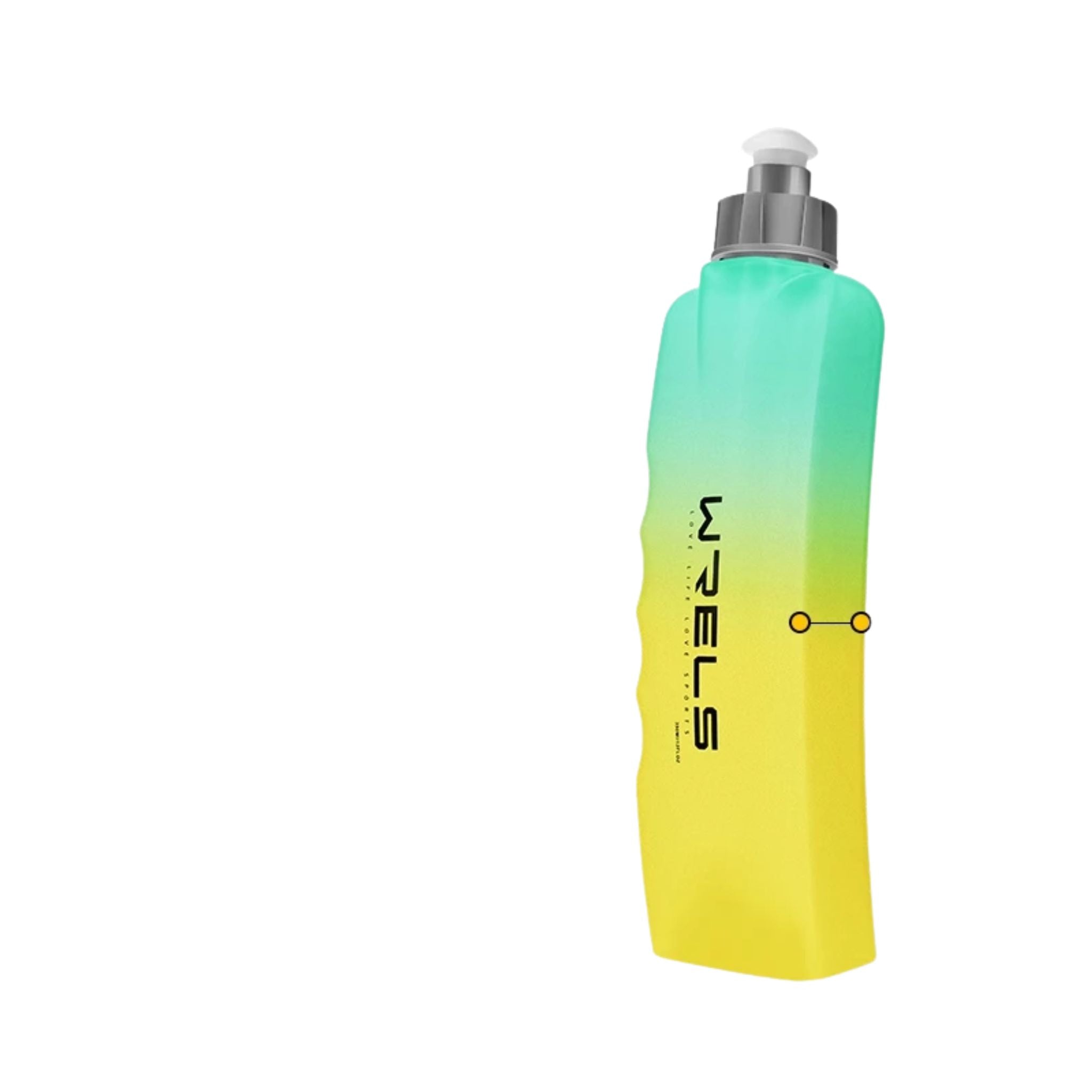 Garrafa de Água Curva WRELS 350ml – Hidratação Outdoor com Conforto e Segurança - Stride Up
