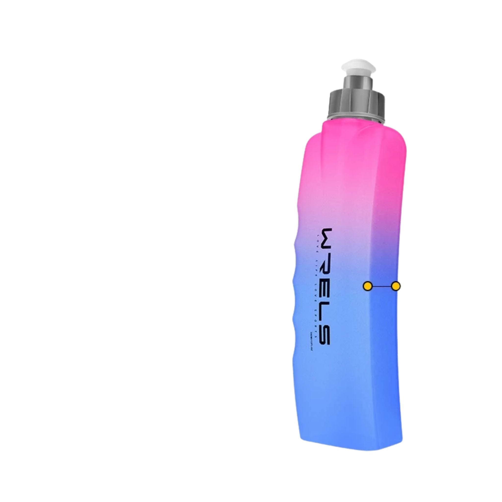 Garrafa de Água Curva WRELS 350ml – Hidratação Outdoor com Conforto e Segurança - Stride Up