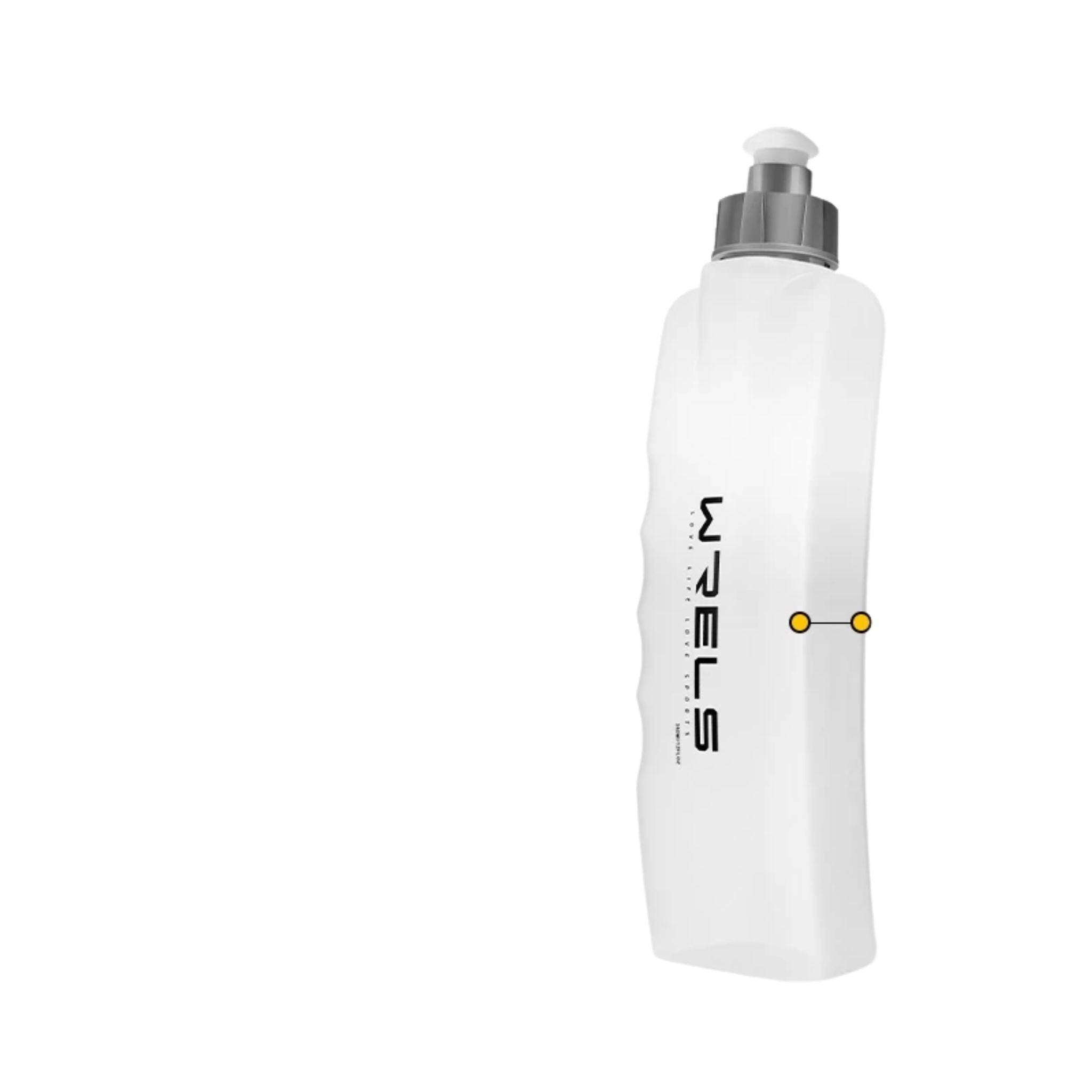 Garrafa de Água Curva WRELS 350ml – Hidratação Outdoor com Conforto e Segurança - Stride Up