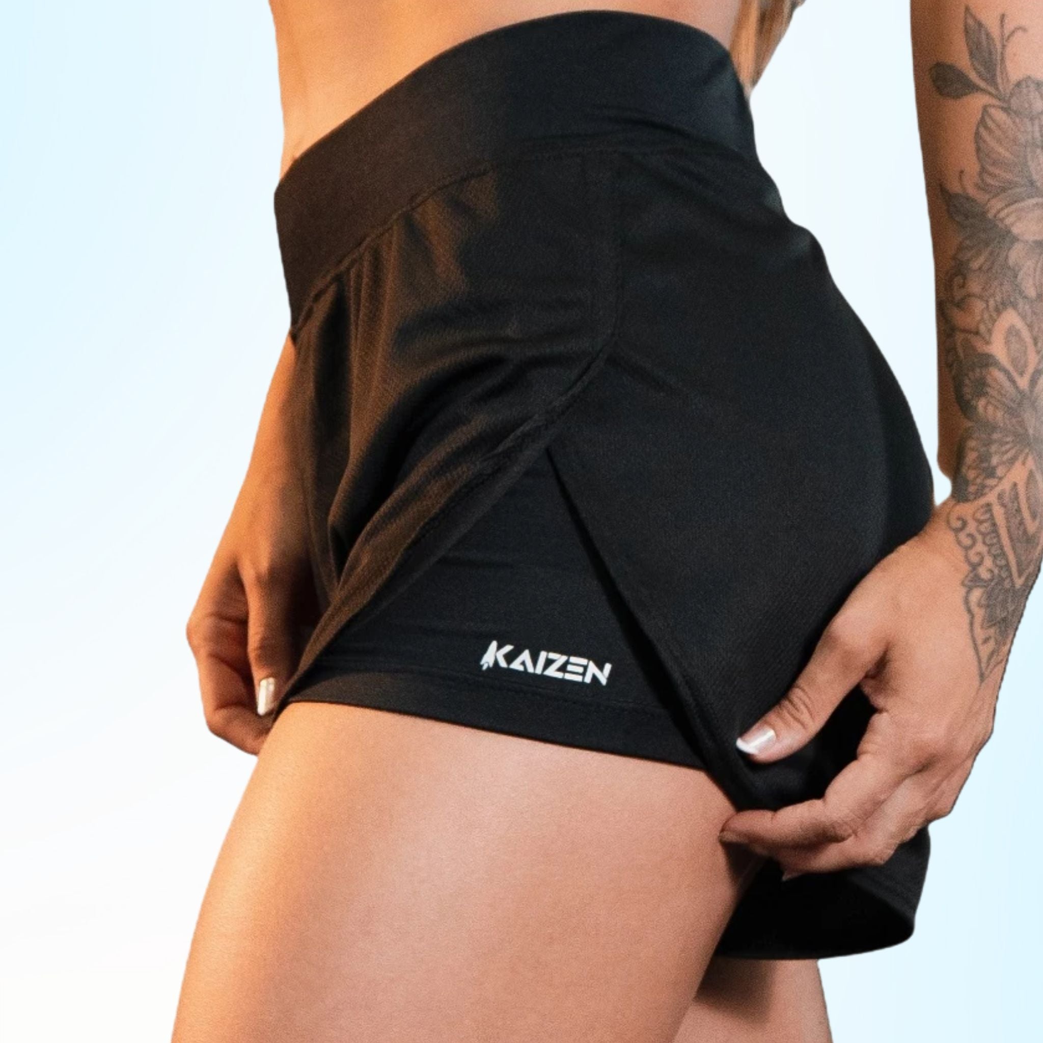 Short Corrida 2 em 1 DryFit Feminino – Com Porta Celular Integrado | Conforto e Liberdade nos Treinos - Stride Up