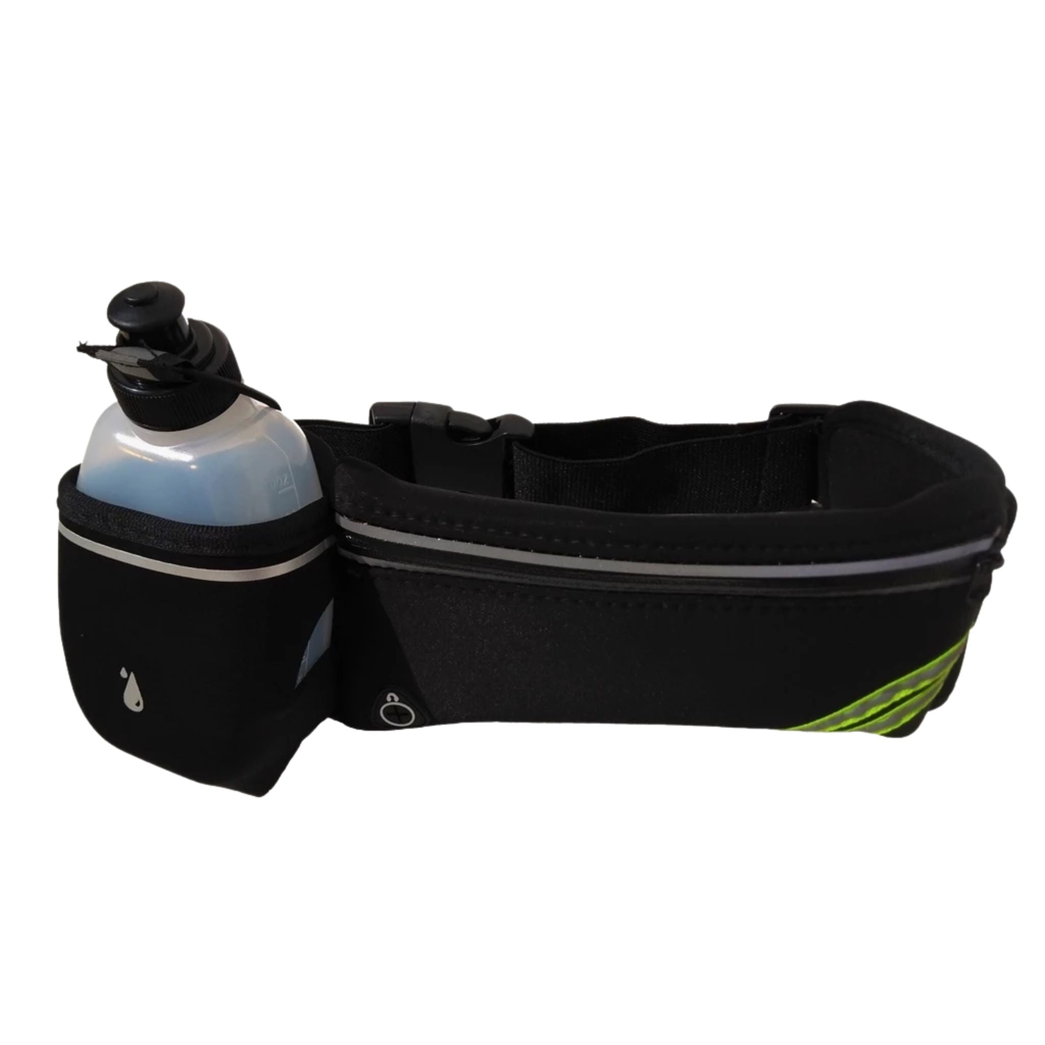Cinto de Hidratação Impermeável – Suporte para Garrafa e Bolso Seguro - Corrida e Ciclismo - Stride Up