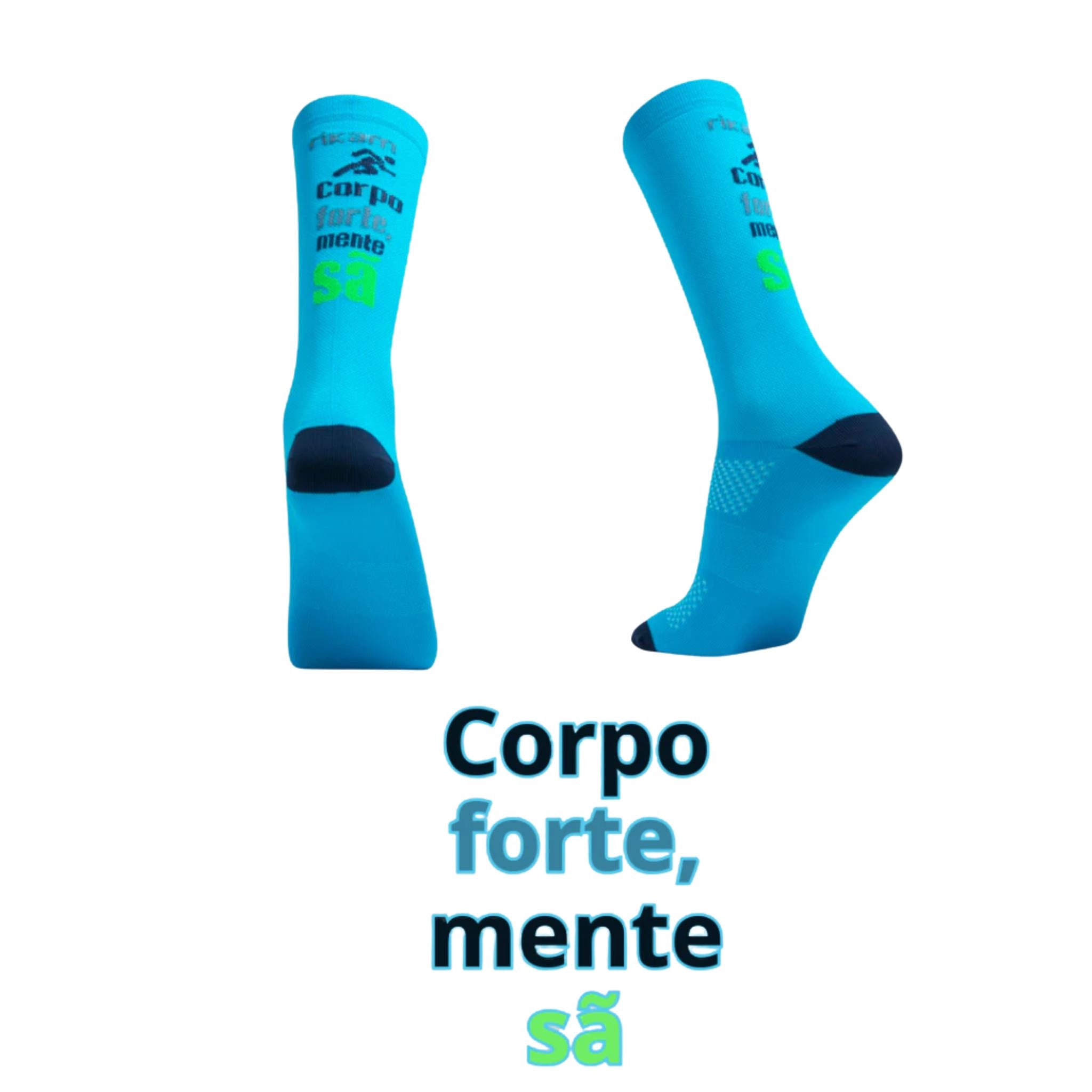 Meia de Corrida Masculino Rikam – Performance, Estilo e Conforto em Cada Passo2